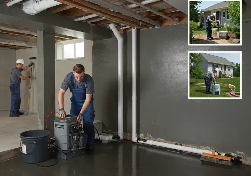 Basement Waterproofing and Flood Prevention process in Sunset, LA